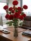 27" Crimson Red Rose Spray - Set of 12, Lifelike Silk Roses, Elegant Floral Décor, Perfect for Weddings, Events & Home - Ideal for All Seasons, Floral Home by Artificial Flowers